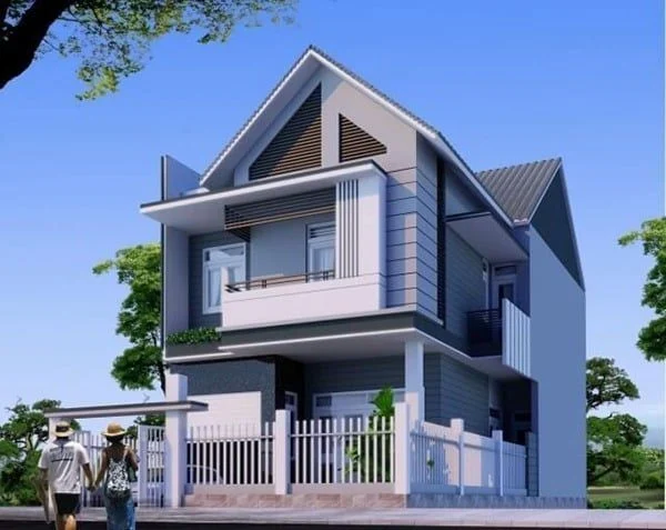 Sơn nhà mệnh Thổ nên tránh các tông màu xanh dương, xanh nước biển,...